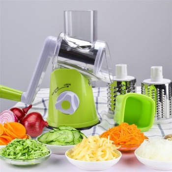 ® Tutma Kollu Çevirmeli Pratik Rulo Rende Drum Grater