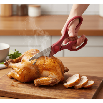 Biyomak® Tavuk Makası Paslanmaz Et ve Tavuk Doğrama Makası