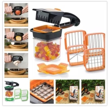 ® 5 In 1 Pratik Hazneli Sebze Meyve Doğrayıcı