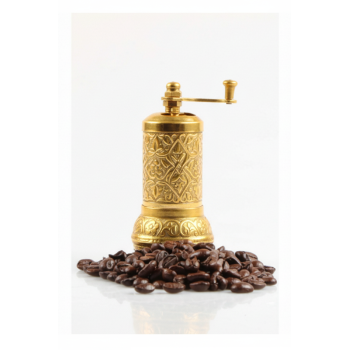 ® Osmanlı Motifli Kahve ve Baharat Değirmeni Sarı