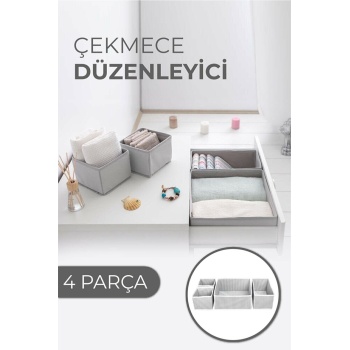 ® Çekmece Düzenleme Kutu Seti Organizer 4lü Set