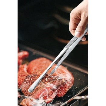 ® Et Kızartma Maşası - Pratik Pişirme Cımbızı - Profesyonel Cımbız Maşa