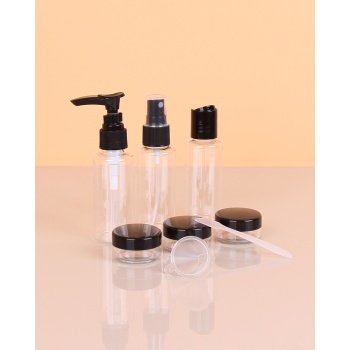 ® Parfüm Şişesi - Kozmetik Şişesi - 8 li Seyahat Doldurulabilir Kozmetik Seti