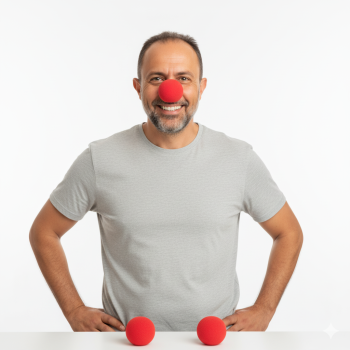 ® 2 Adet Palyaço Burnu Sünger Palyaço Burnu