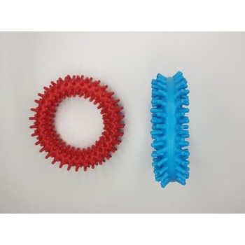 ® 2 adet Evcil Hayvan Diş Temizleyici Oyuncak - Isırma Çember Seti