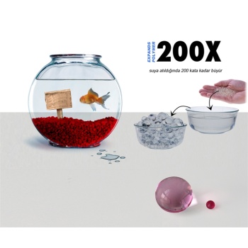 ® Suda Büyüyen Polymer Vazo ve Akvaryum Taşları