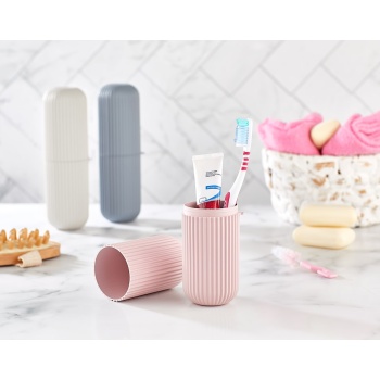 Biyomak® 2 Adet Seyahat Kabı Çanta İçi Makyaj Kutusu