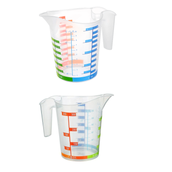 ® Ölçü Kabı Dereceli Renkli 1000 ML + 300 ML Set