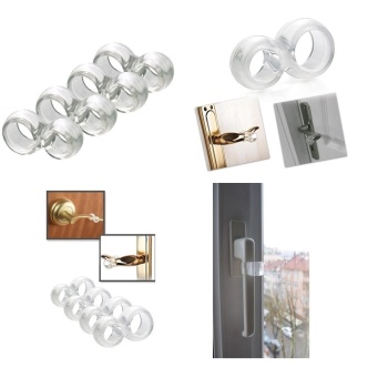 ® Silikon Kapı Tamponu Pencere Vurma Önleyici Stoper Kapı Tamponu 4 Adet