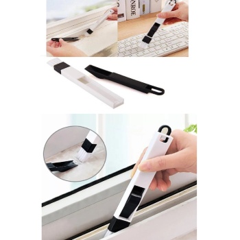 ® Mini Kürekli Fırça Bilgisayar Klavye Pencere Oluğu Dar Bölge Köşe Bucak Toz Fırçası