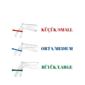 ® Vaginal Speculum S/M/L - Vajinal Spekülüm 3lü Paket