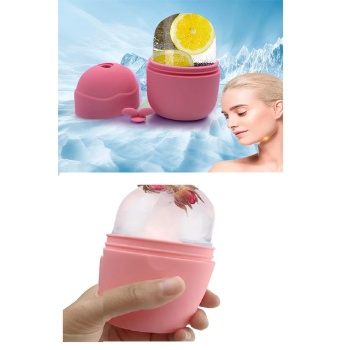 Biyomak® Silikon Buz Rulosu Buz Topu Kalıbı Yüz Buz Uygulama Masajı Cilt Bakım Kalıbı