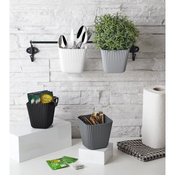 ® Duvara Asılan Çok Amaçlı Organizer - 2&amp;#39;li Saksı Set