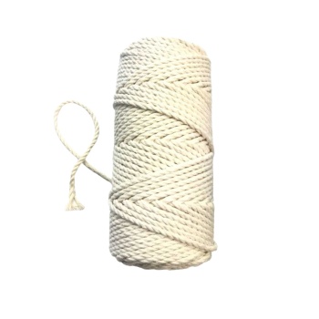 ® Pamuk Büklüm 3 mm İp krem