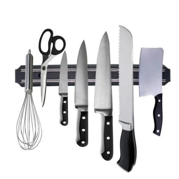 ®  Mıknatıslı Paslanmaz Duvar Bıçak Askısı Standı 33 Cm  Aparat