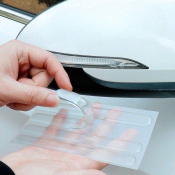 Biyomak® Oto Darbe Koruyucu Şeffaf Kendiliğinden Yapışkanlı Bantlar 4 Adet