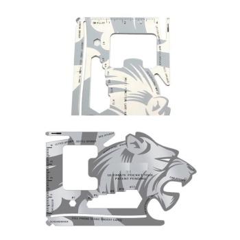 ®  18 Fonksiyonlu Cüzdan İçi Aslan Tasarımlı Kart Acil Durum Kiti