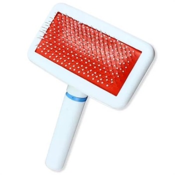 ® Paslanmaz Evcil Hayvan Kedi Köpek Tüy Tarama Toplama Fırçası Kolay Temizlenir Bakım Aleti