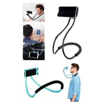 Biyomak® Boyuna Asılan Ergonomik 360 Derece Cep Telefonu Tutucu Stand