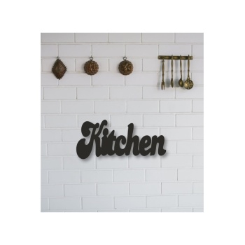 Biyomak® Kitchen Ahşap Tablo Mutfak Dekoru