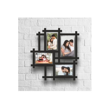 Biyomak® Siyah Ahşap Tablo