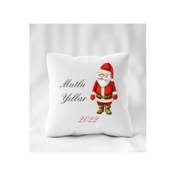 Biyomak® Yılbaşı Baskılı Yastık
