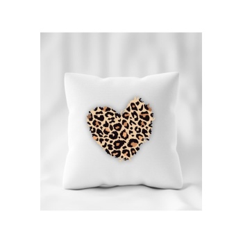 Biyomak® Leopar Desen Baskılı Yastık
