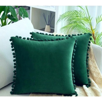 Biyomak® 2li ponponlu kırlent kılıf seti 40 x 40