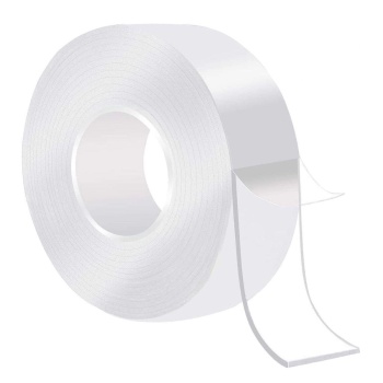 Biyomak® Ultra Güçlü Çift Taraflı 2 mt x 3 cm Çift Taraflı Nano Bant