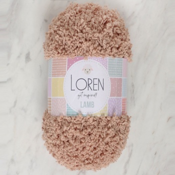 ® Loren Lamb Bej El Örgü İpi - R083 - 34421