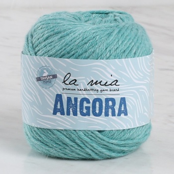 ® La Mia Angora 50gr Mint Yeşili El Örgü İpi - L130 - 33805