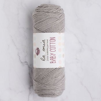 Biyomak® La Mia Baby Cotton Gri El Örgü İpi - L031 - 33631