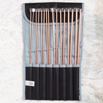 Biyomak® Loren Rose 35cm Örgü Şişi Seti