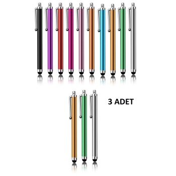 ® Yeni Ürün Dokunmatik Kalem Stylus Dokunmatik Kalem 3 Adet