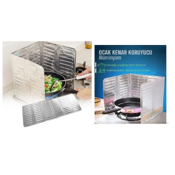 ® Ocak Kenar Koruyucu Alüminyum Levha - Ev Kamp Karavan Ocak Koruyucu
