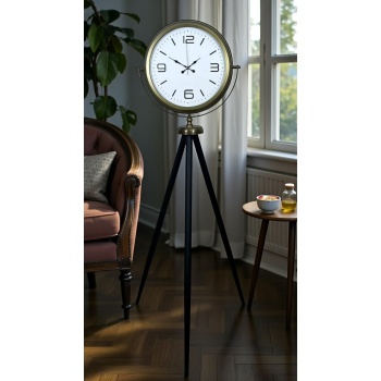 ® Elegant Vintage Tripod Ayaklı Saat