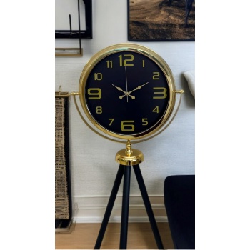 ® Zentime Royal Gold Tripod Ayaklı Saat