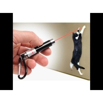 ® Yeni Ürün 4 Yedek Başlıklı Pilli Kedi Oyuncağı Lazer Anahtarlık