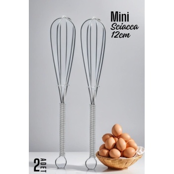 ® Yeni Ürün Sciacca Mini Çırpıcı Çelik 2 adet