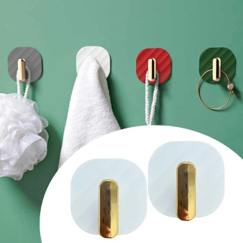 ® Yeni Ürün 2li Yapışkanlı Retro Askılık Dolap Kapak Kulpu Beyaz