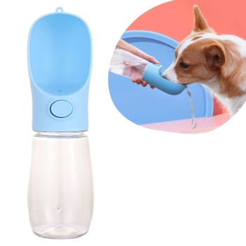 ® Yeni Ürün 450 ml Taşınabilir Butonlu Evcil Hayvan Suluğu