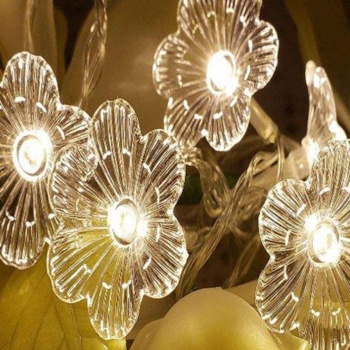 ® Yeni Ürün Çiçek Desenli 3.5 Metre USB LED Işık20 LED’li Dekoratif Ortam Aydınlatması