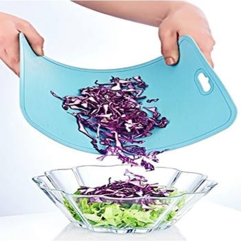 ® Yeni Ürün Bükülebilir Esnek Kesme Matı Meyve Sebze Doğrama Kesme Tahtası 20x30 cm