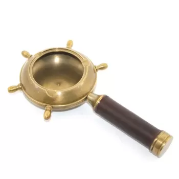 ® Yeni Ürün Pirinç Tutmalı Dümenli Küllük