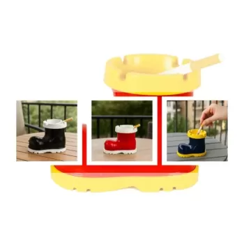 ® Yeni Ürün Bot Tasarımlı Kokusuz Küllük