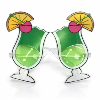 ® Yeni Ürün Kokteyl Bardak Parti Gözlüğü Yeşil Renk