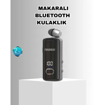 ® Yeni Ürün Bluetooth 5.3 Kablosuz Kulaklık Geri Çekilebilir Kablolu Ve Ekranlı