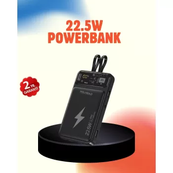 ® Yeni Ürün Mobil Powerbank 22.5w Pd Destekli Hızlı Şarj