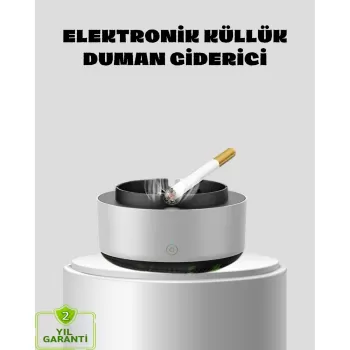 ® Yeni Ürün Küllük Ve Hava Temizleyici 2’si 1 Arada – Sigara Kokusu Giderici Araba Ve Ofis İçin