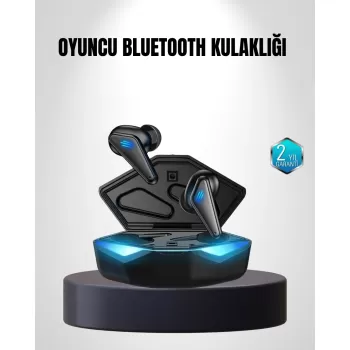 ® Yeni Ürün Gaming Bluetooth Kulaklık Pasif Gürültü Önlemeli 12mm Sürücülü